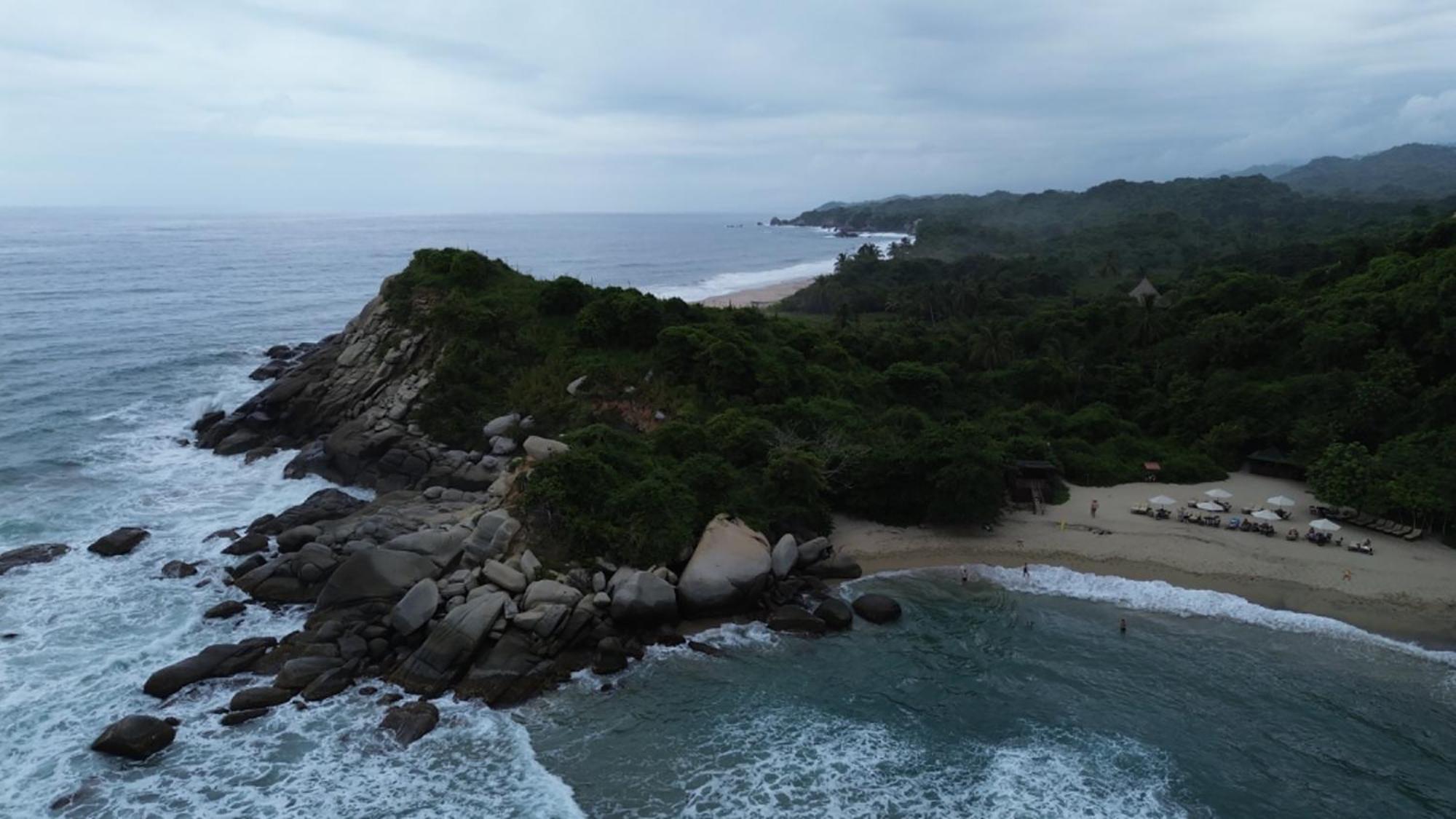 Hostal Mirador Dentro Del Parque Tayrona Zaino Kültér fotó