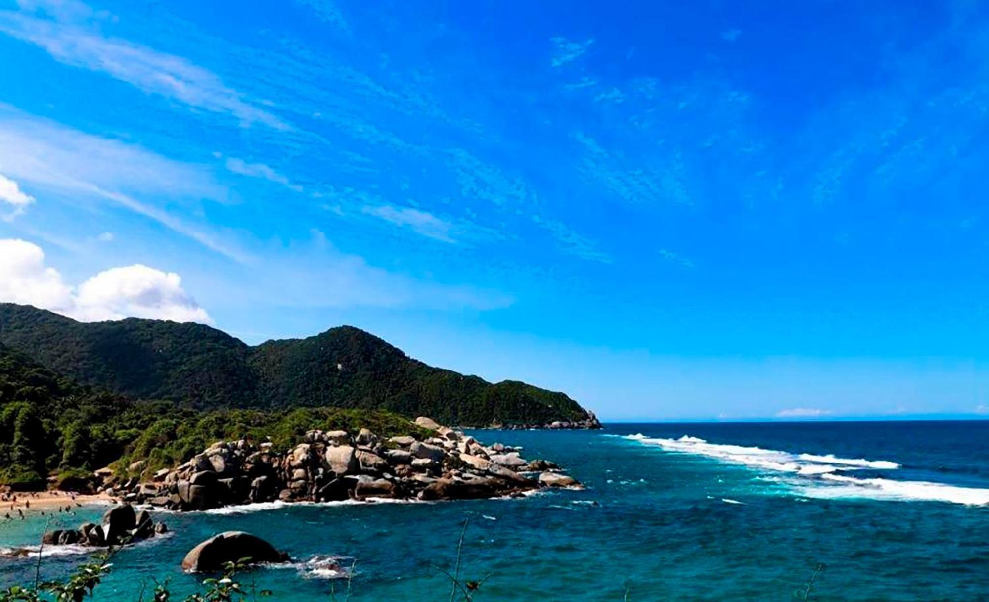 Hostal Mirador Dentro Del Parque Tayrona Zaino Kültér fotó
